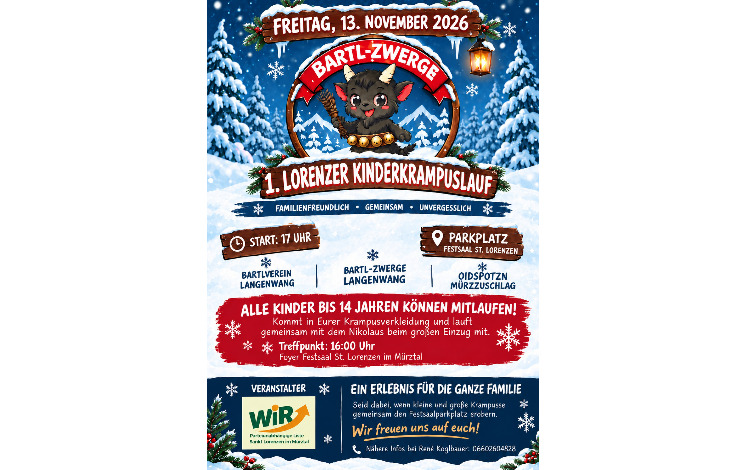 1. Lorenzer Kinderkrampuslauf