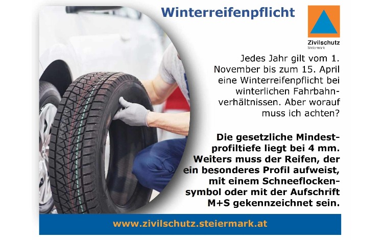 ❄️ Winterreifenpflicht ab 01. November 2026