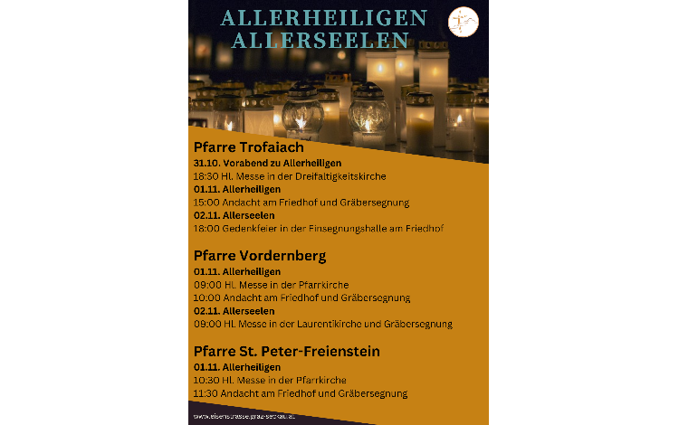 Allerheiligen / Allerseelen