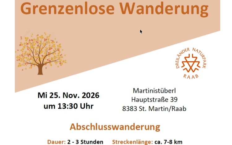 Grenzenlose Wanderung - Abschlußwanderung