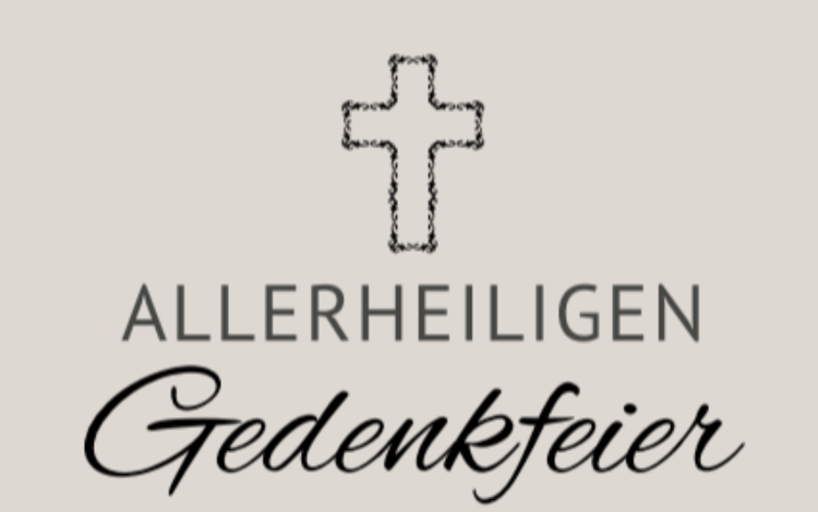 Allerheiligen Gedenkfeier