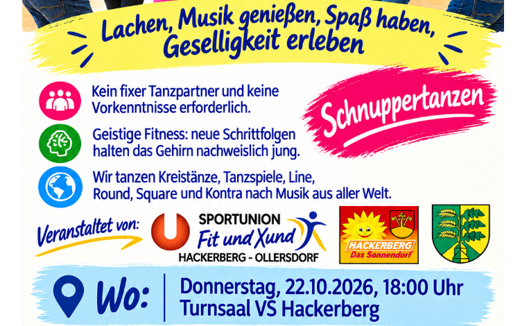Tanztreff 50+ und für alle die Freude am Tanzen haben Tanztreff 50+ und für alle die Freude am Tanzen haben