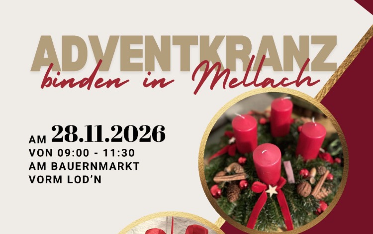 Adventkranzbinden Brauchtum Mellach