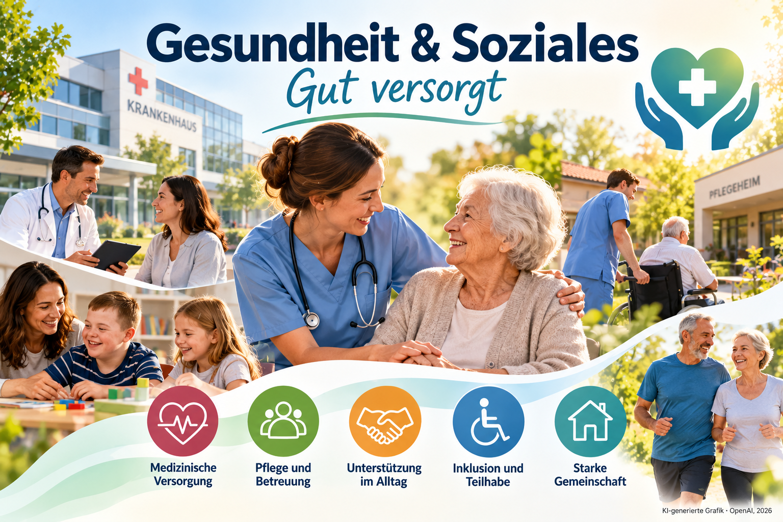 Gesundheit & Soziales Gut versorgt (c)openai ChatGPT 2026