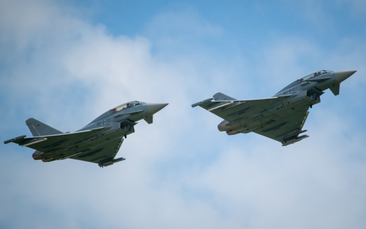 Behördeninformation - Überschalltraining Eurofighter November 2026