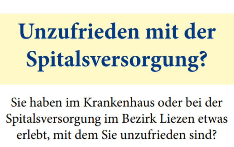 Meldestelle Spitalsversorgung