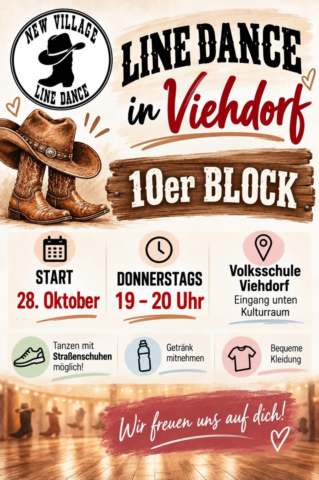 Line Dance in Viehdorf