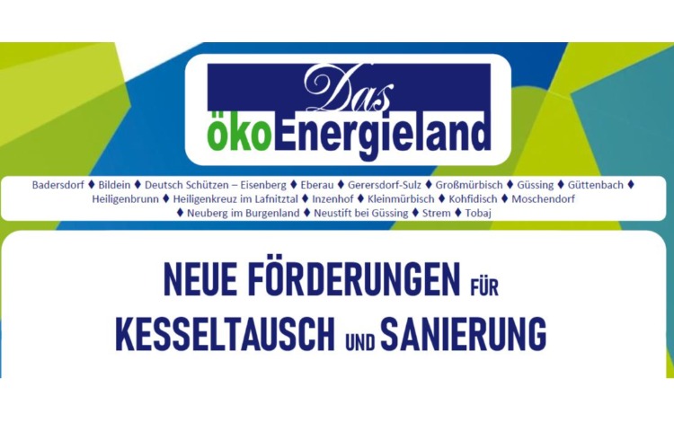 Neue Förderungen für Heizungstausch und thermische Sanierung