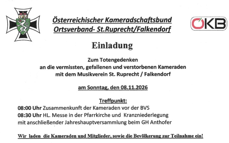 Einladung