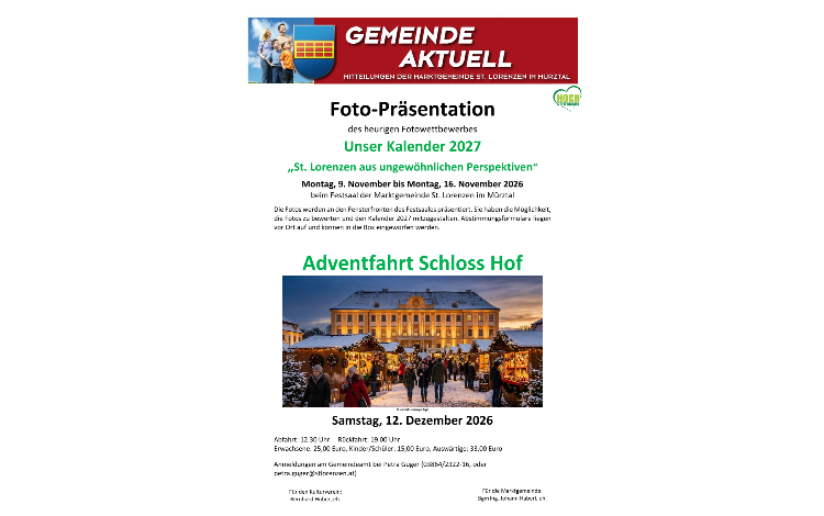 Gemeinde aktuell